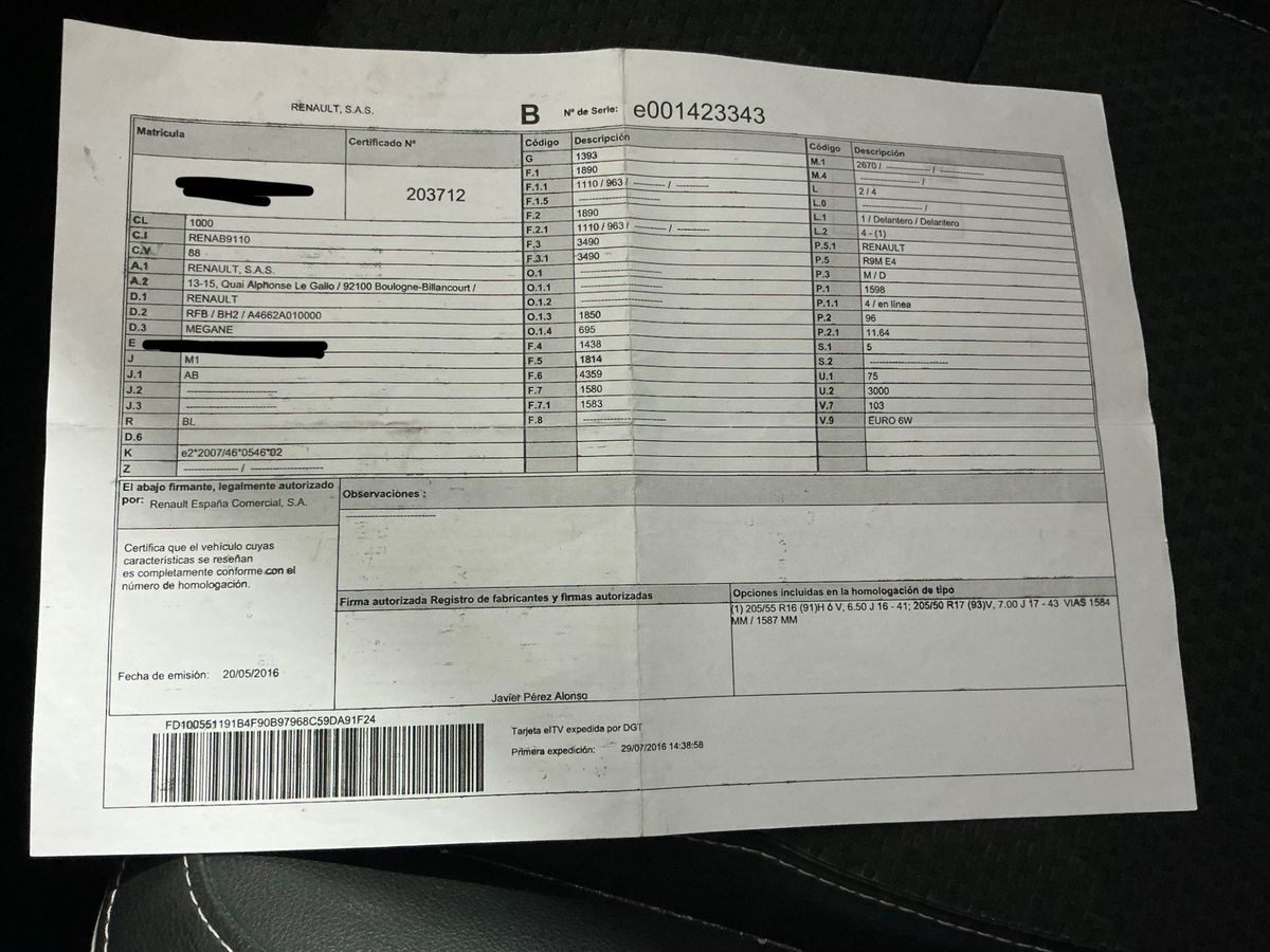 Renault Megane d'occasion