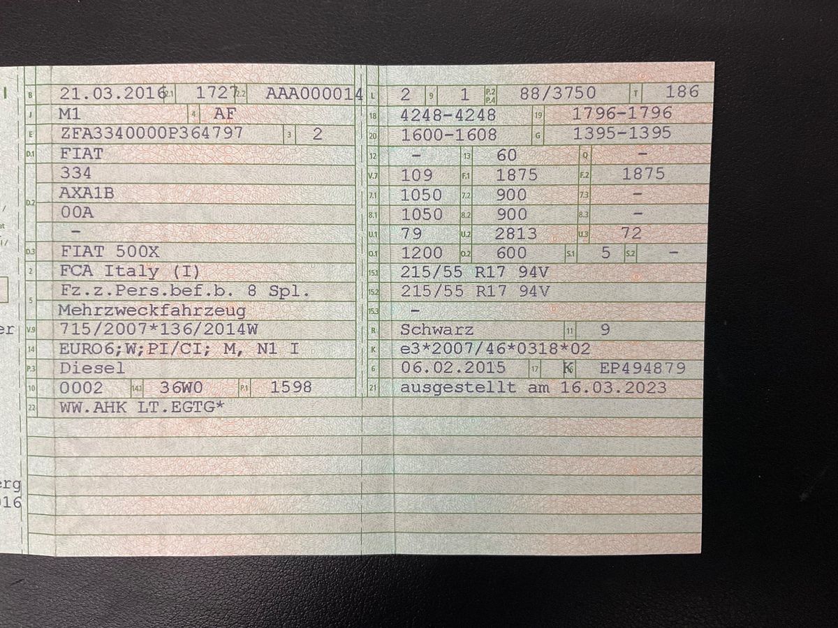 Fiat 500X d'occasion