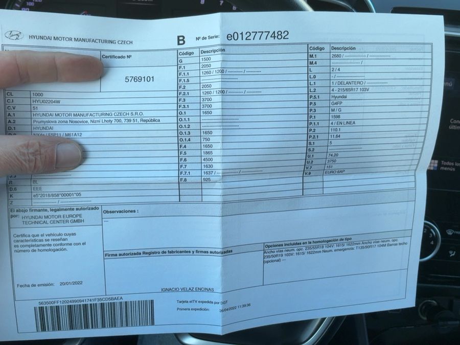 Hyundai Tucson d'occasion