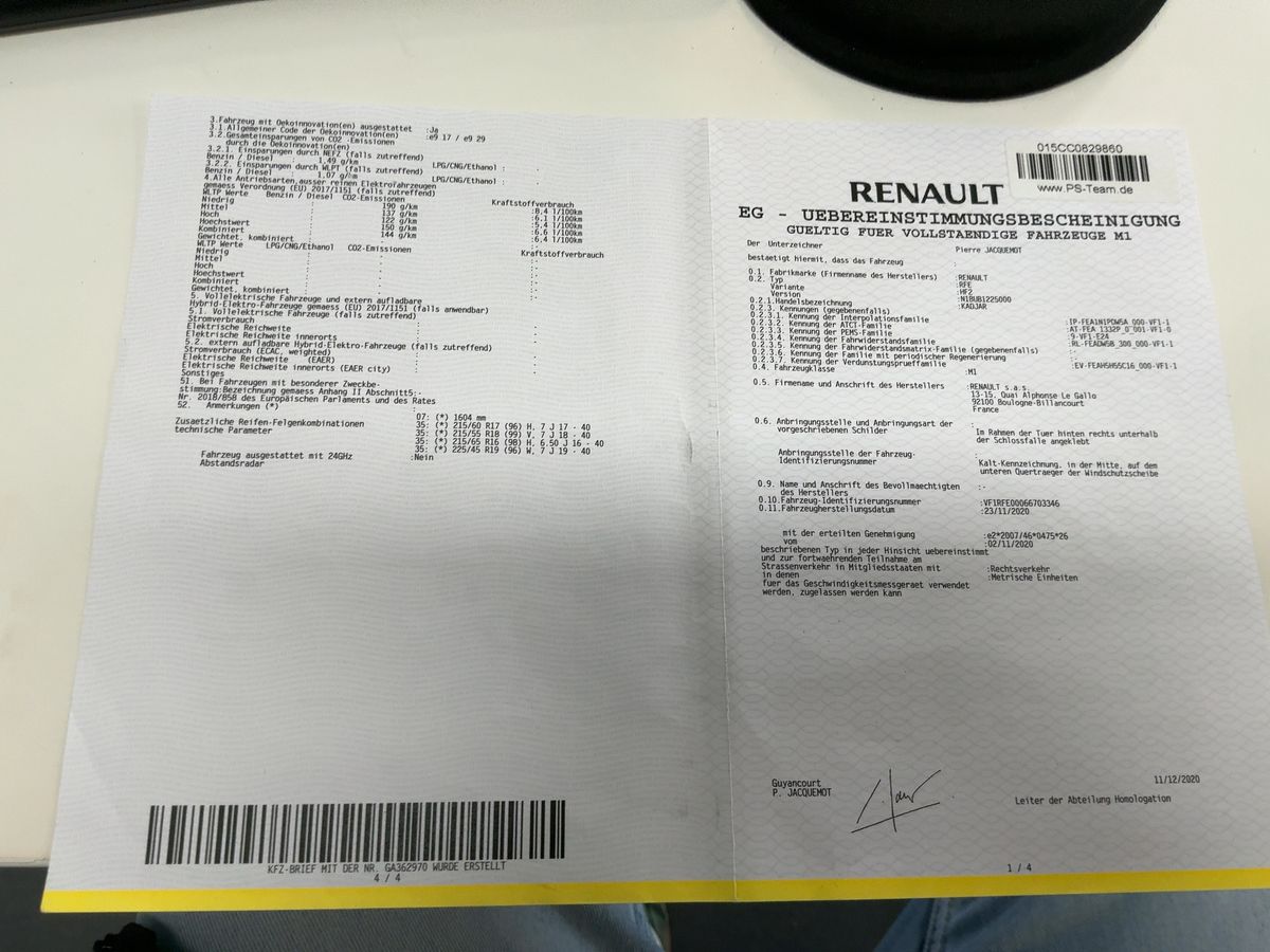 Renault Kadjar d'occasion