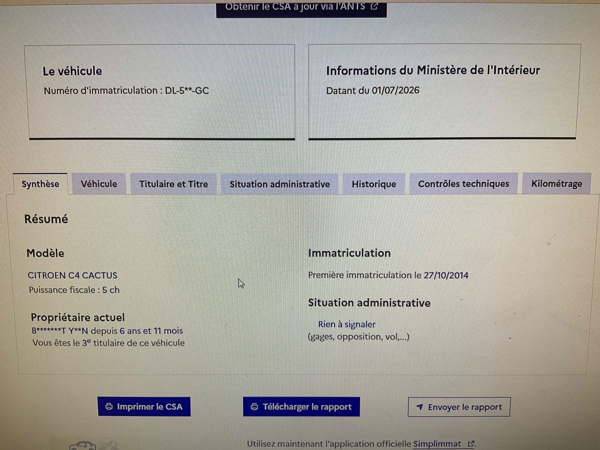 Citroen C4 d'occasion