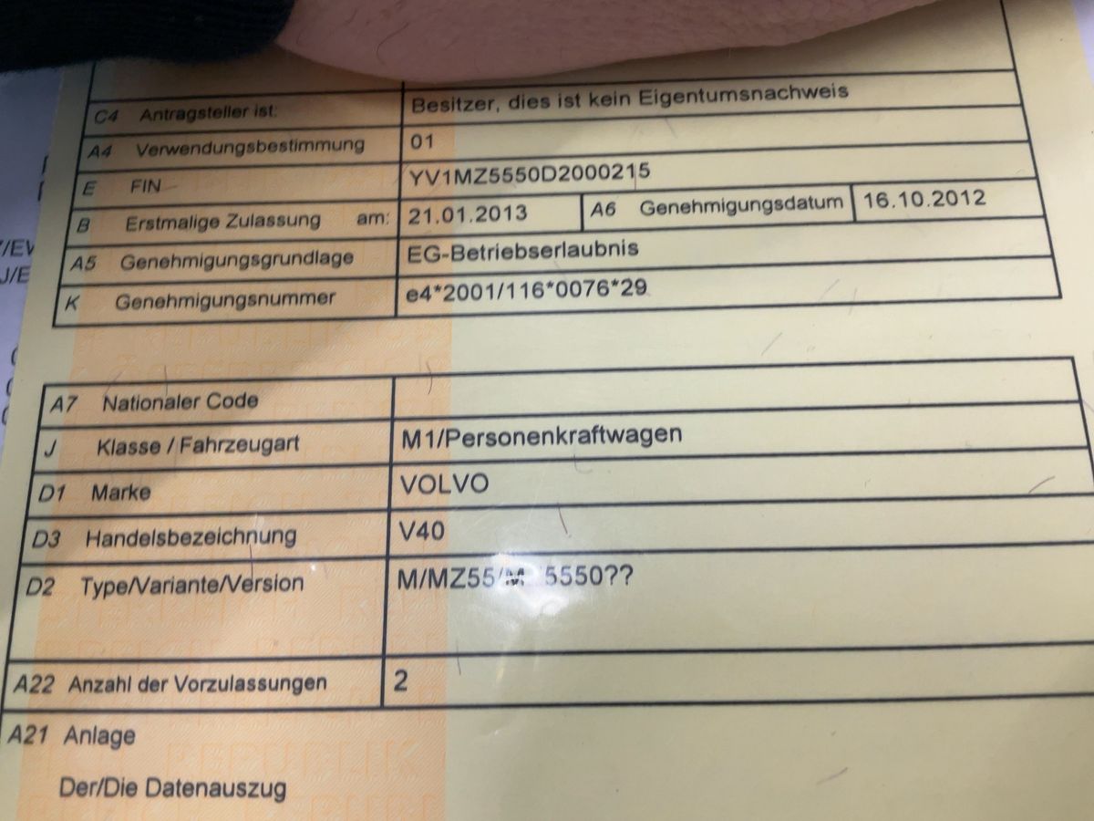 Volvo V40 d'occasion