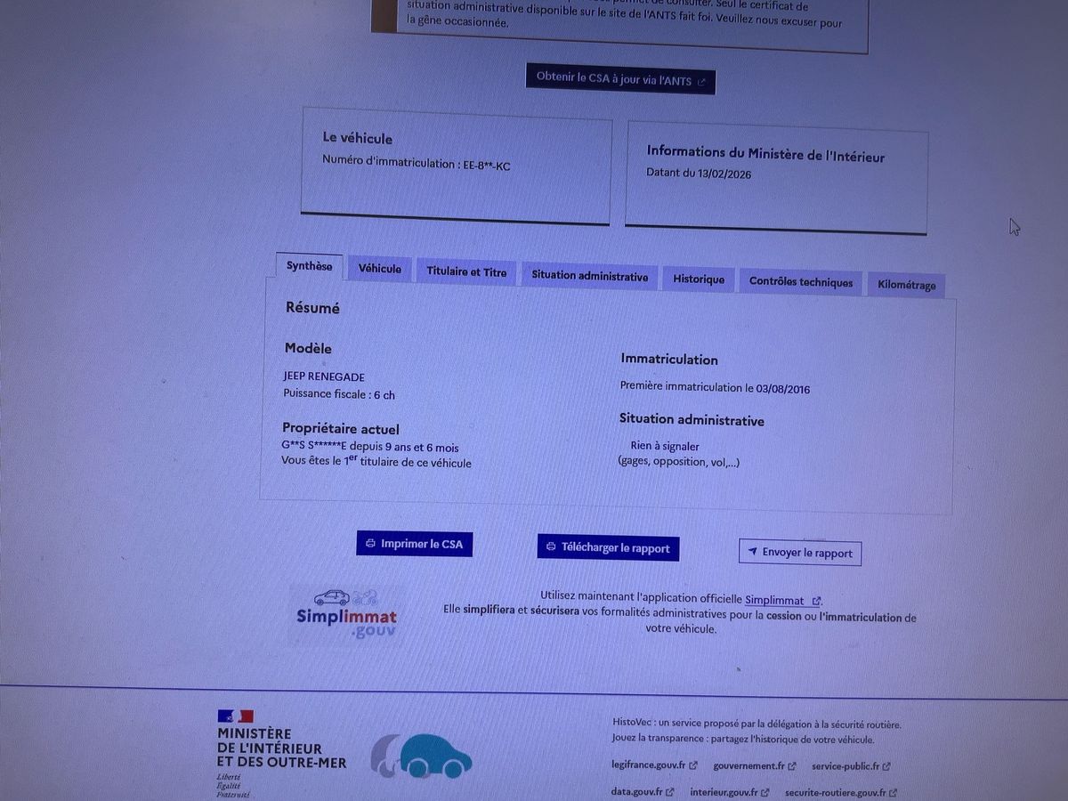 Jeep Renegade d'occasion