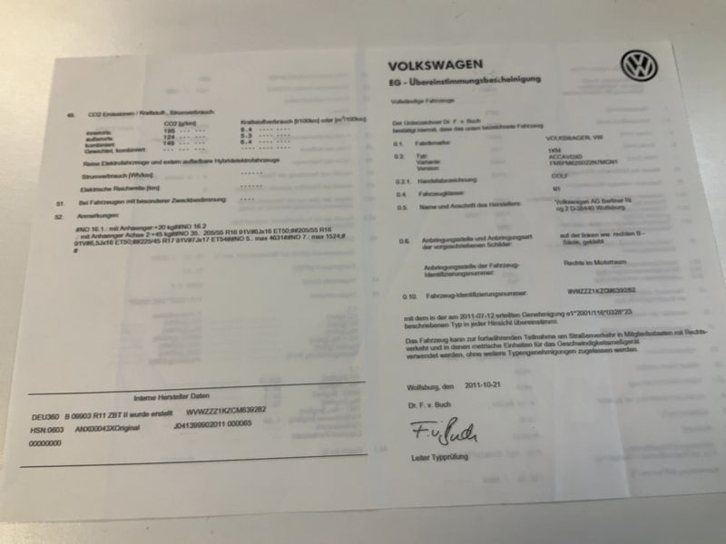 Volkswagen Golf VI 1.4 TSI Highline 2012 – снимка 22