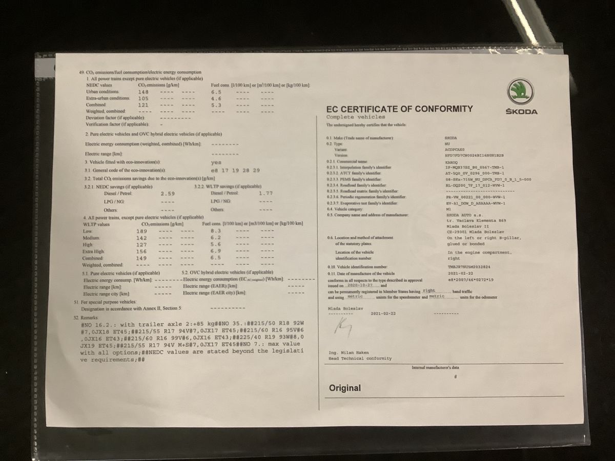 Skoda Karoq 1.5 TSI ACT Style