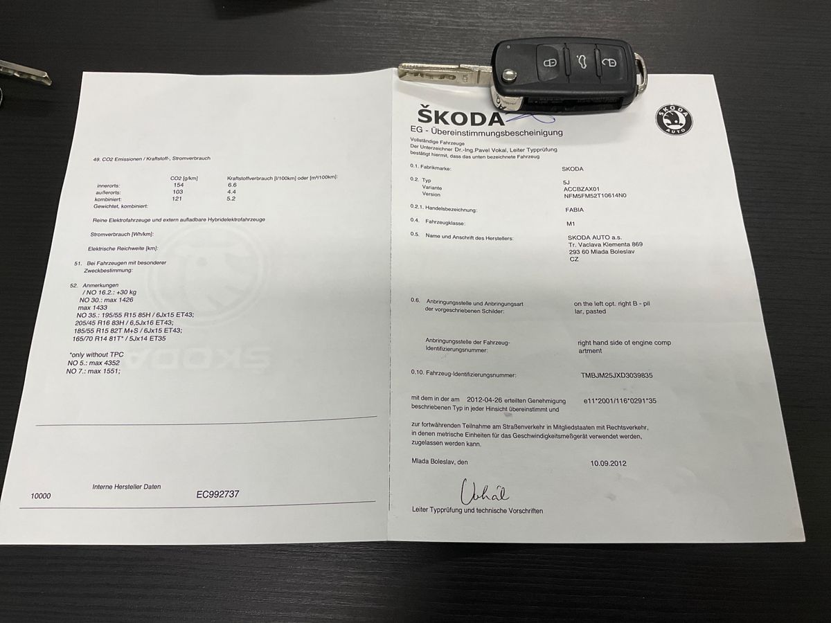 Skoda Fabia d'occasion