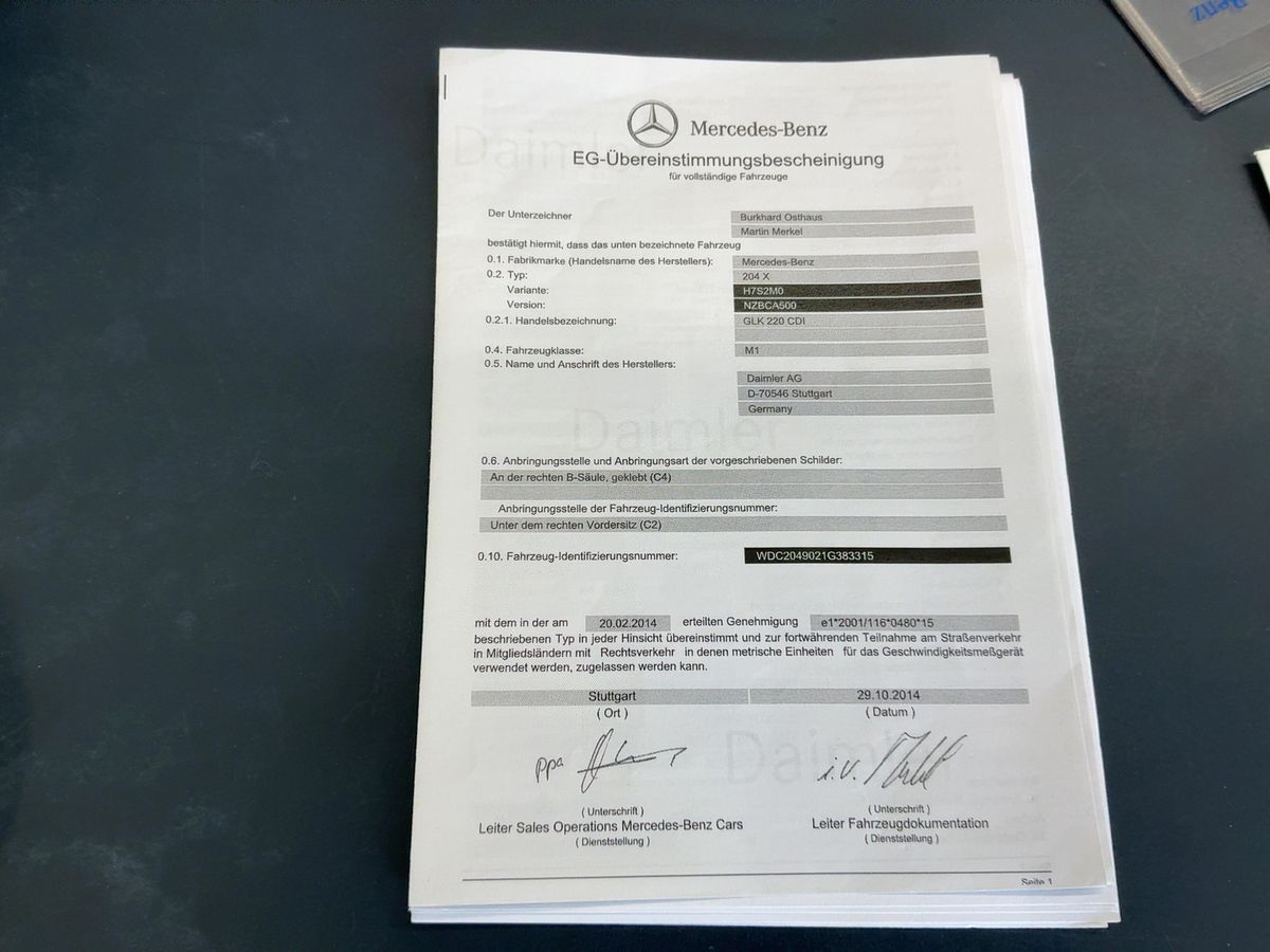 Mercedes-Benz GLK-Klasse d'occasion