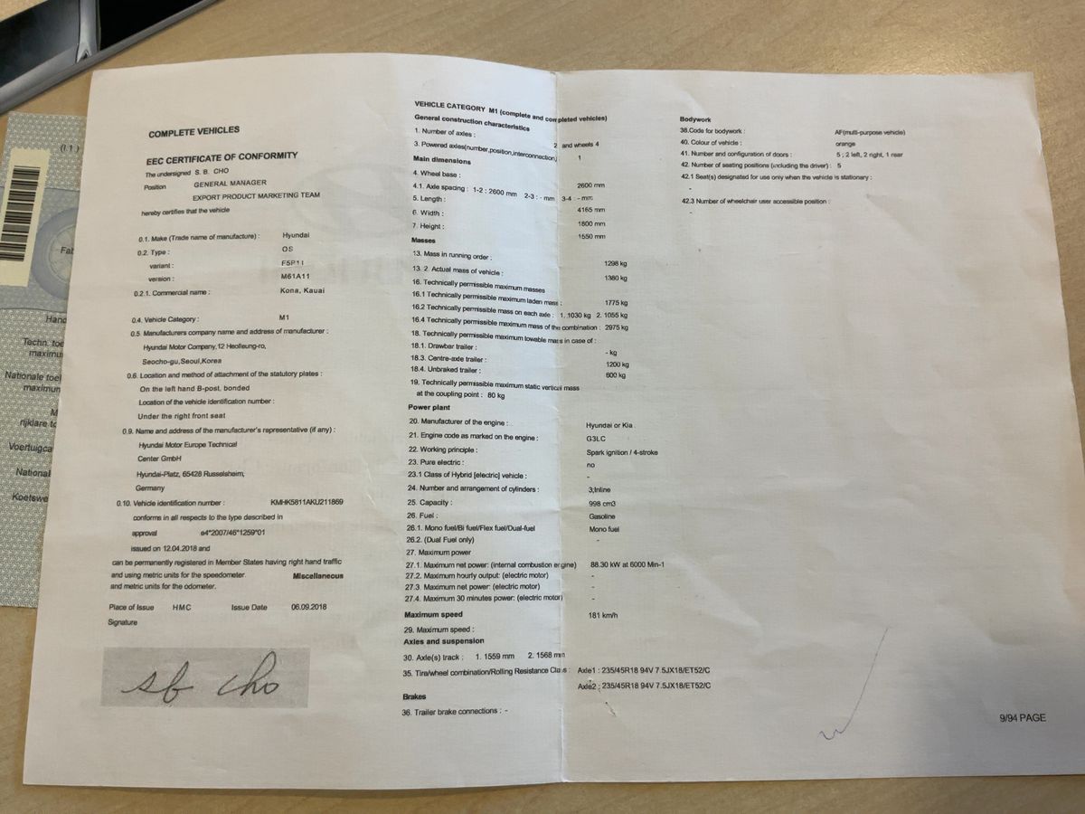 Hyundai Kona d'occasion