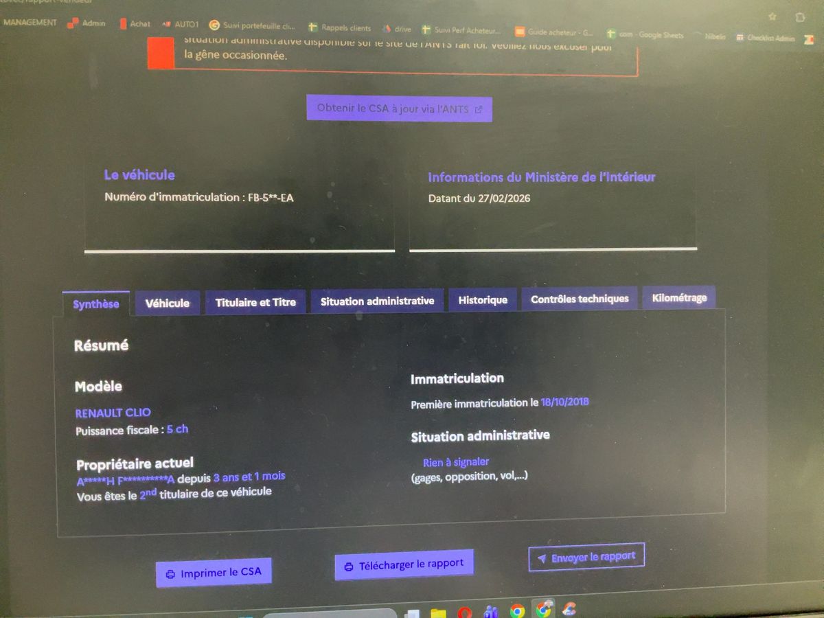 Renault Clio d'occasion