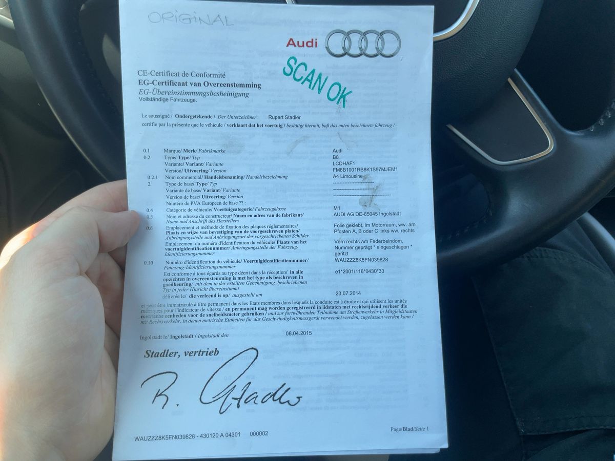 Audi A4 d'occasion