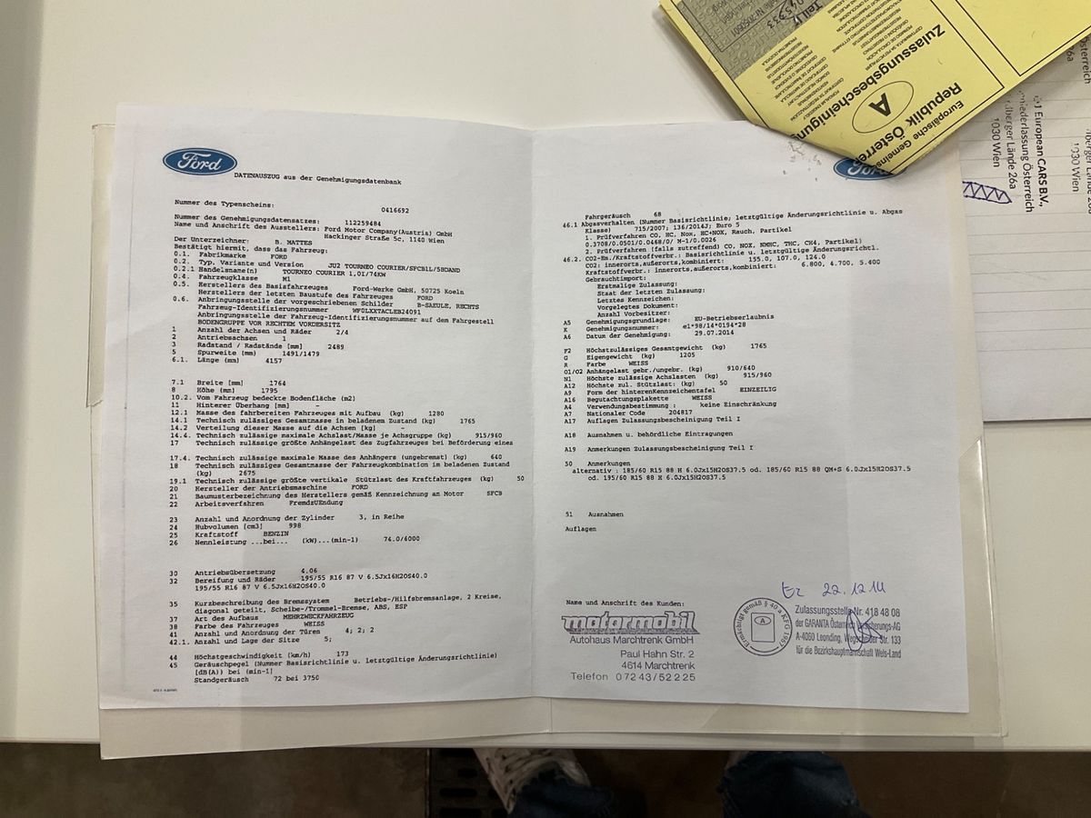 Ford Tourneo d'occasion