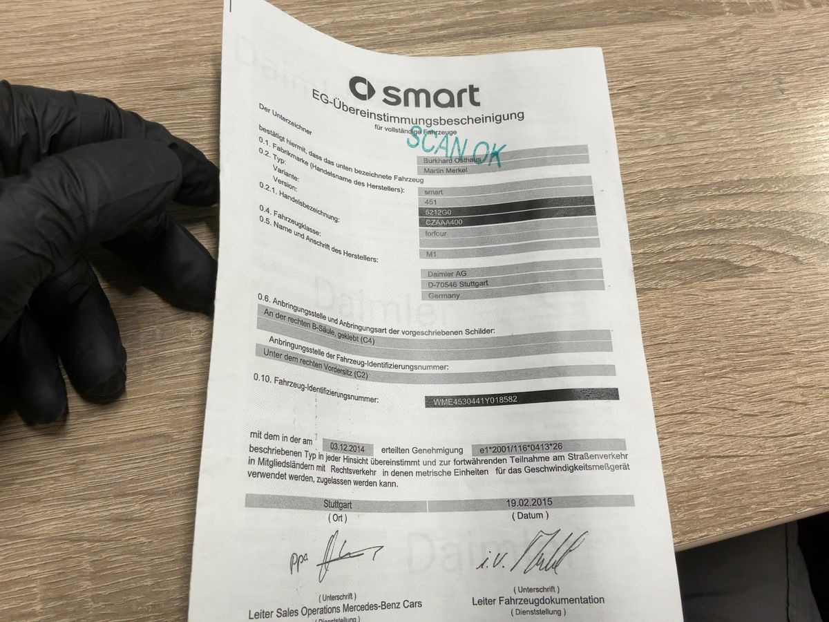 Smart forfour d'occasion