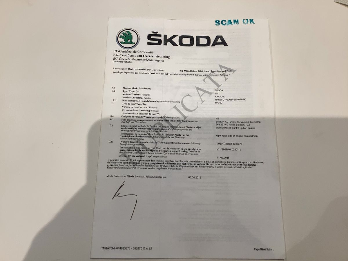 Skoda Rapid d'occasion