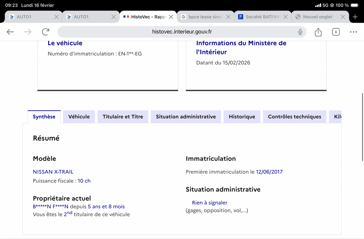 Nissan X-Trail d'occasion