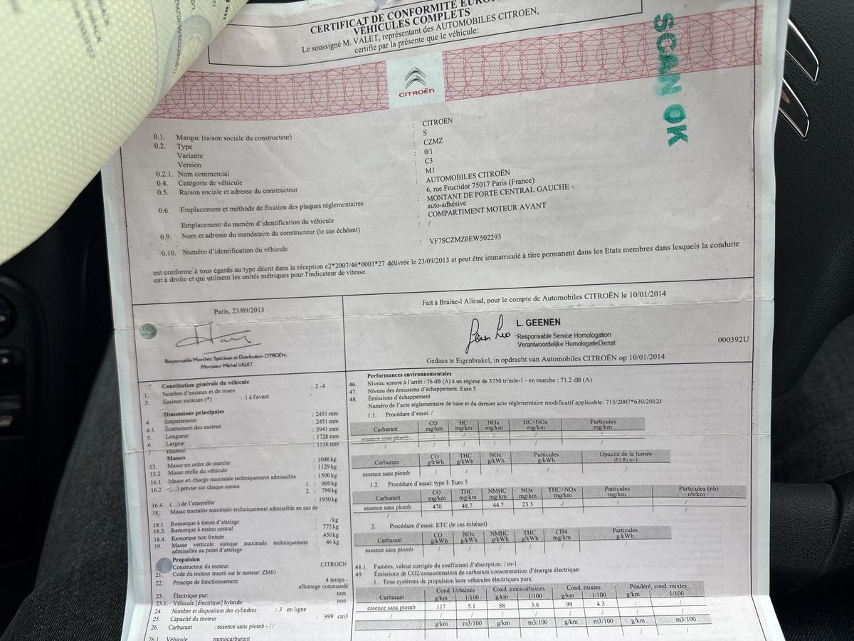 Citroen C3 1.0 VTi Attraction