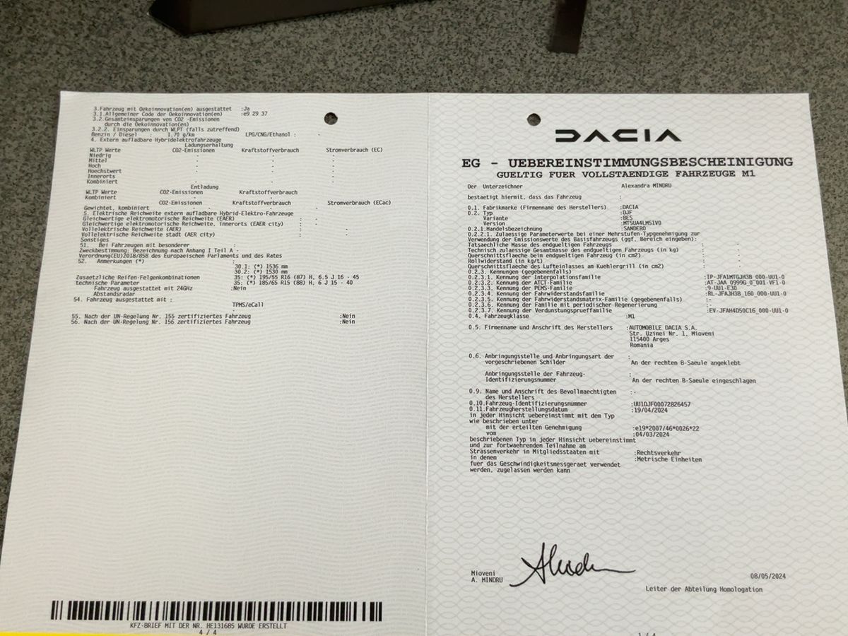 Dacia Sandero d'occasion