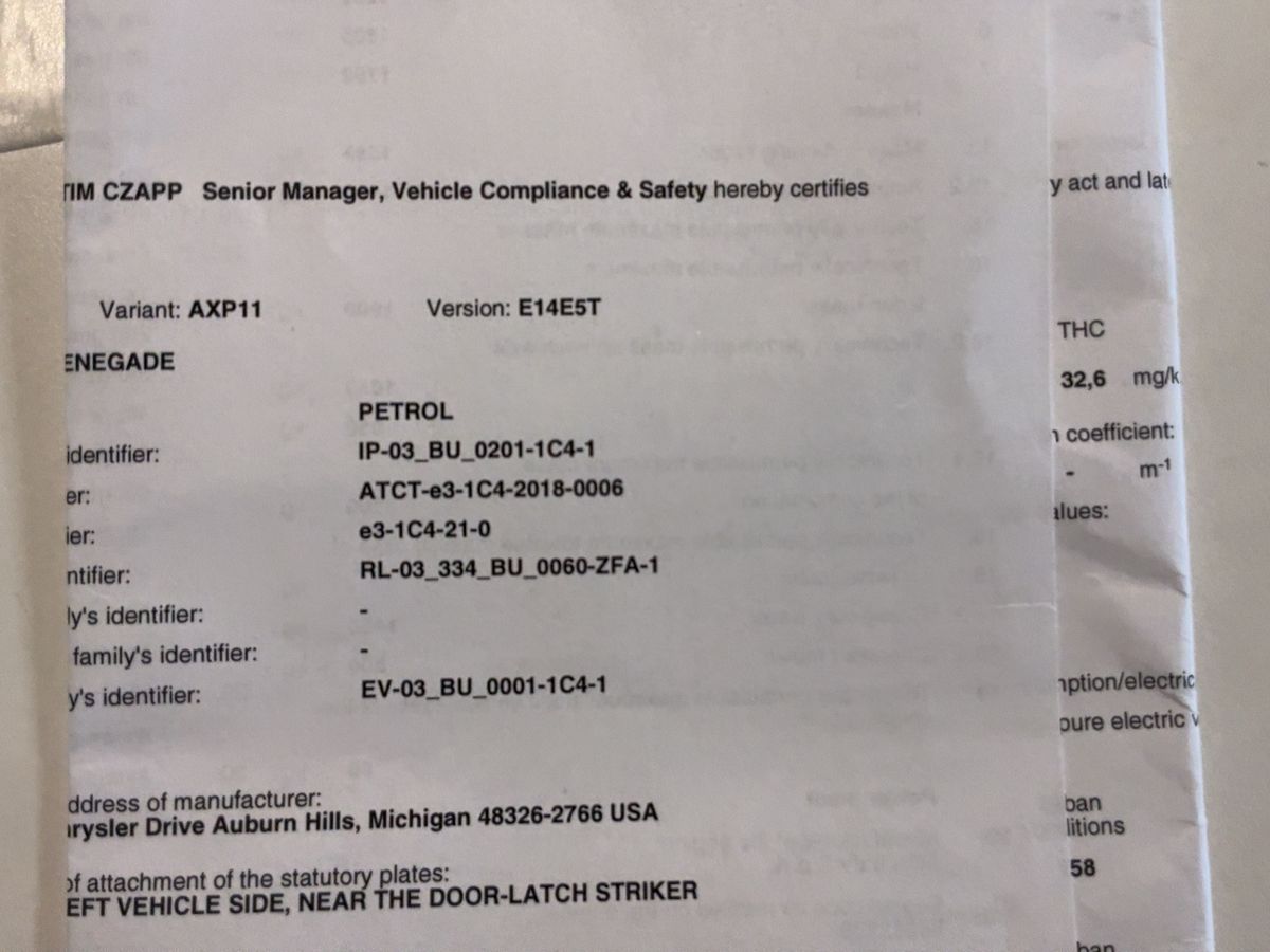 Jeep Renegade d'occasion