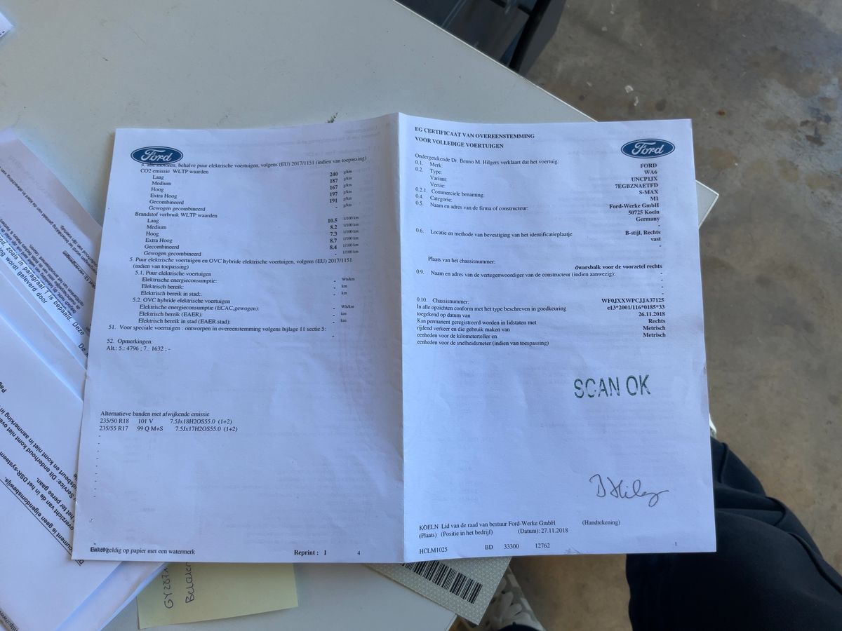 Ford S-Max d'occasion