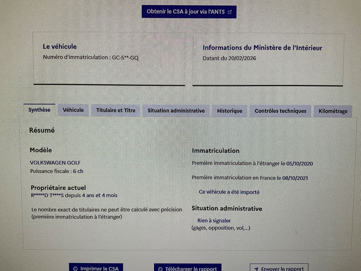 Volkswagen Golf d'occasion