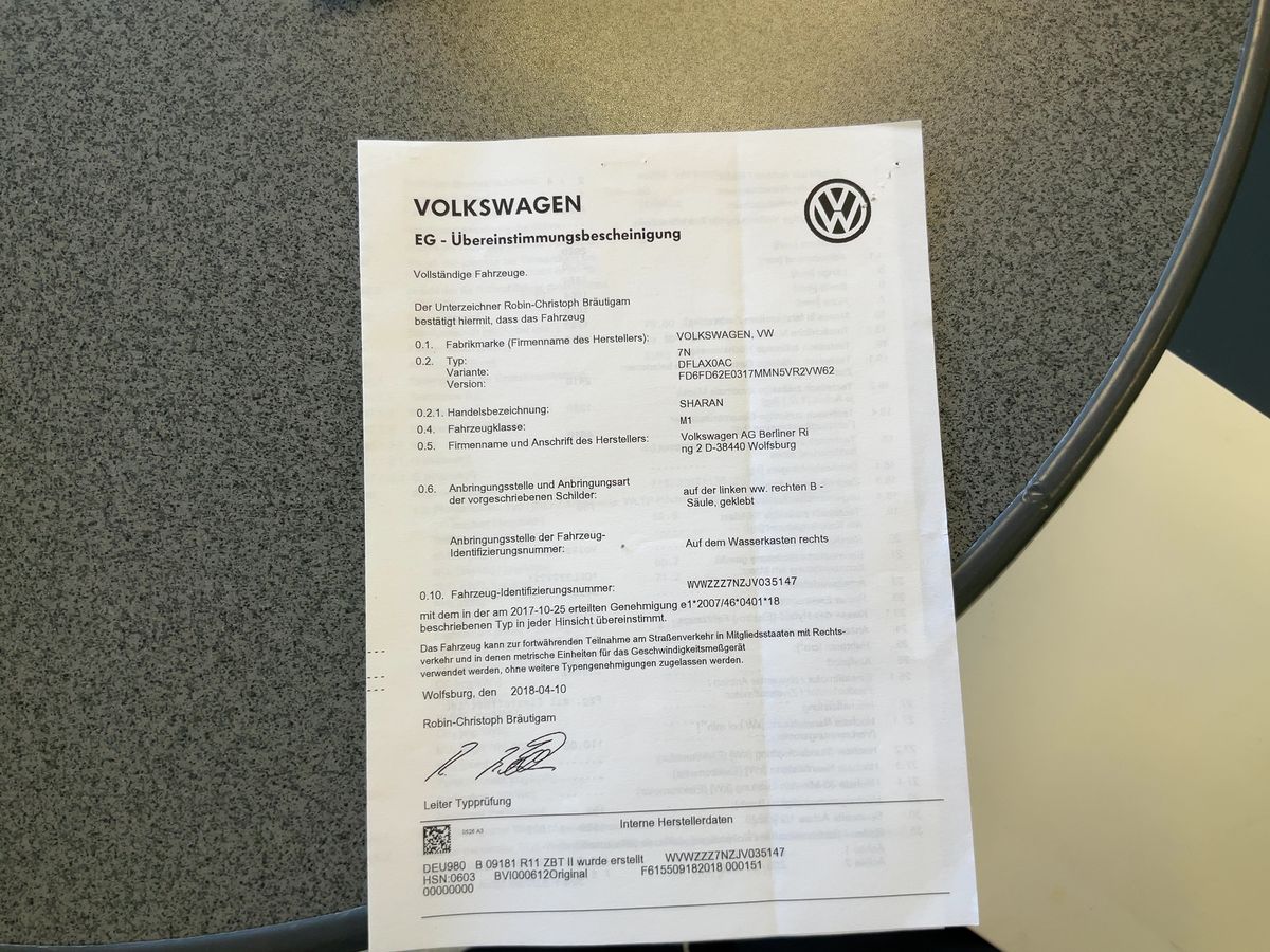 Volkswagen Sharan d'occasion