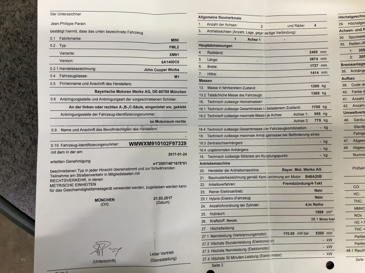 MINI John d'occasion