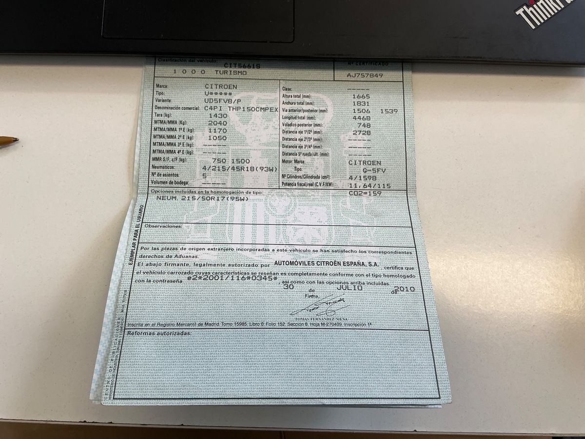 Citroen C4 Picasso 1.6 THP Exclusive