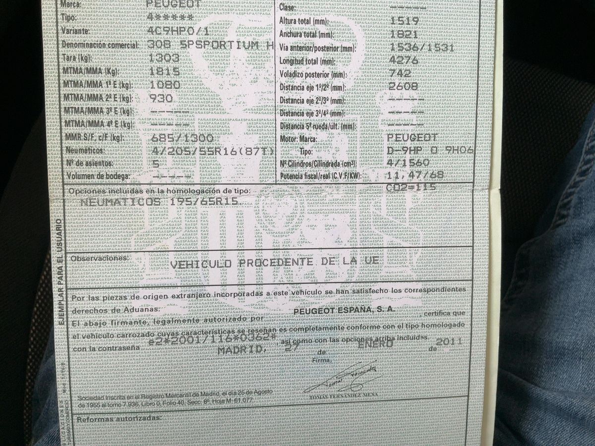 Peugeot 308 d'occasion