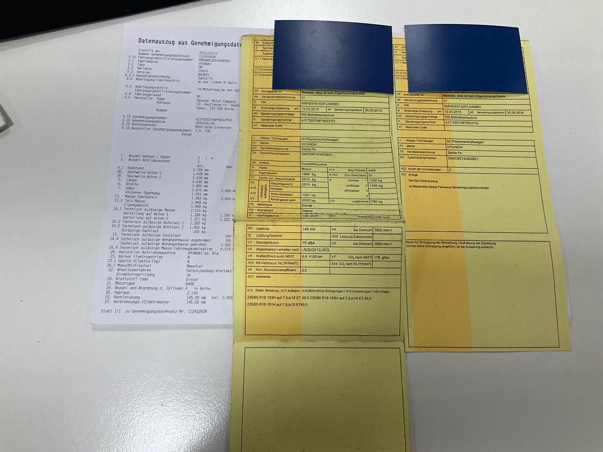 Hyundai Santa d'occasion