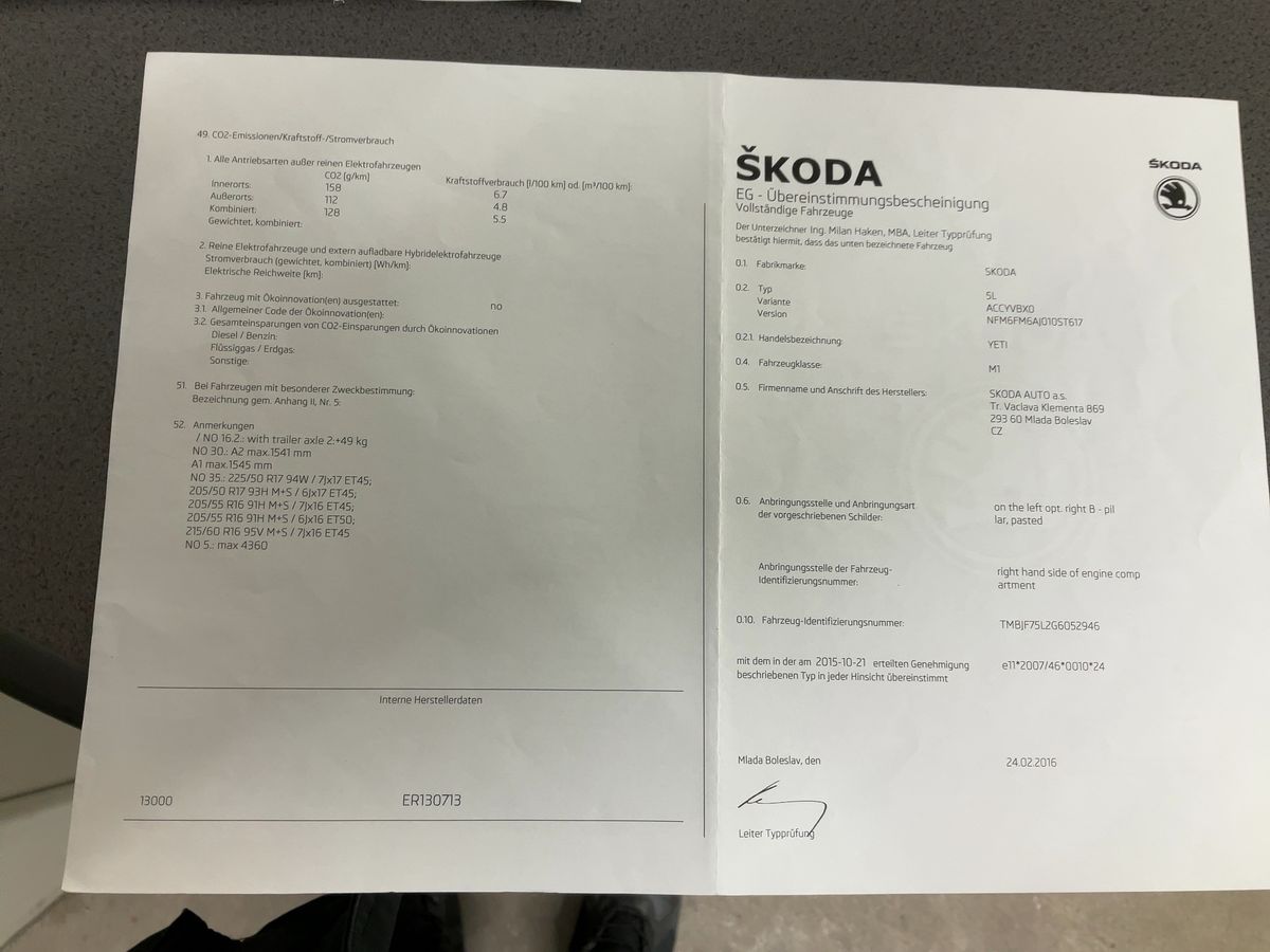 Skoda Yeti d'occasion