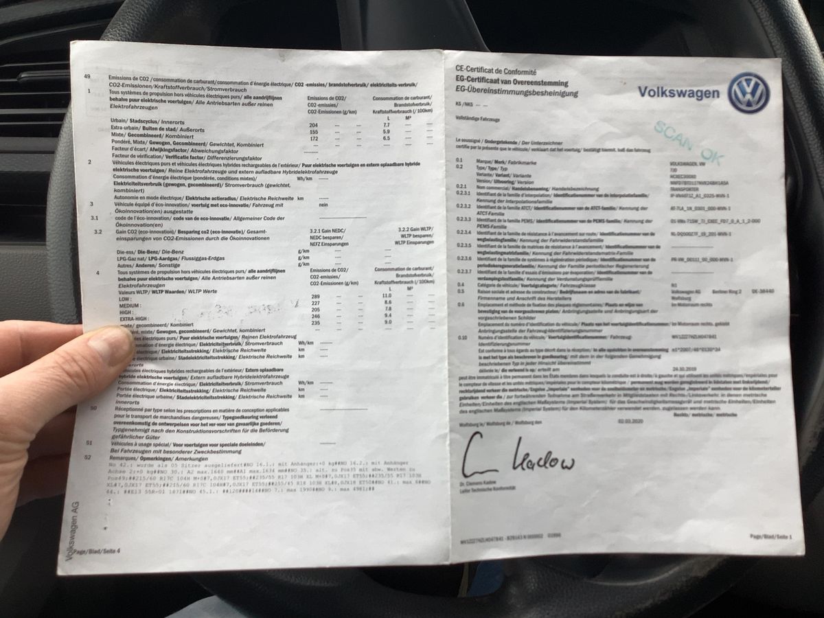 Volkswagen T6 d'occasion