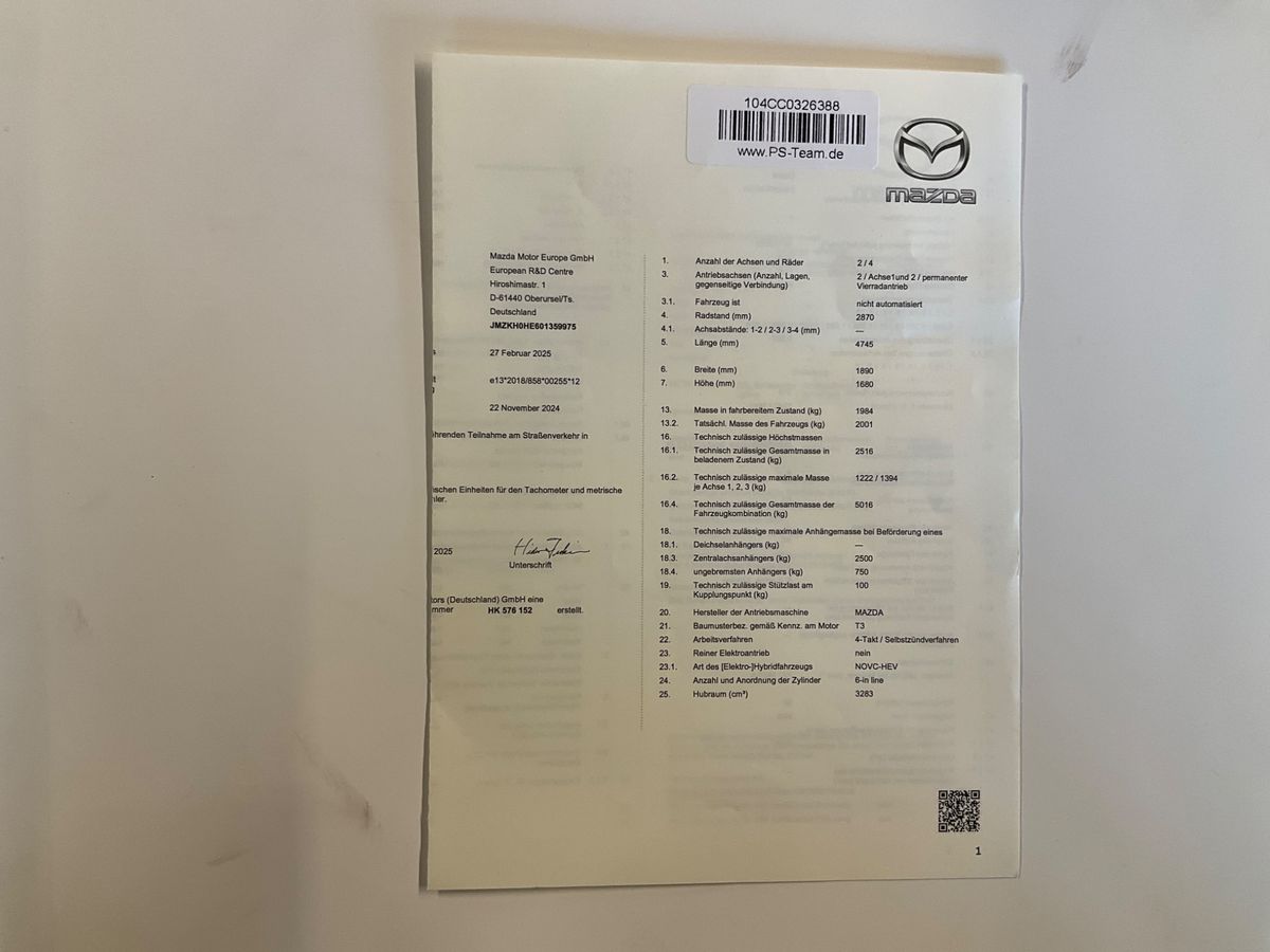 Mazda CX-60 d'occasion