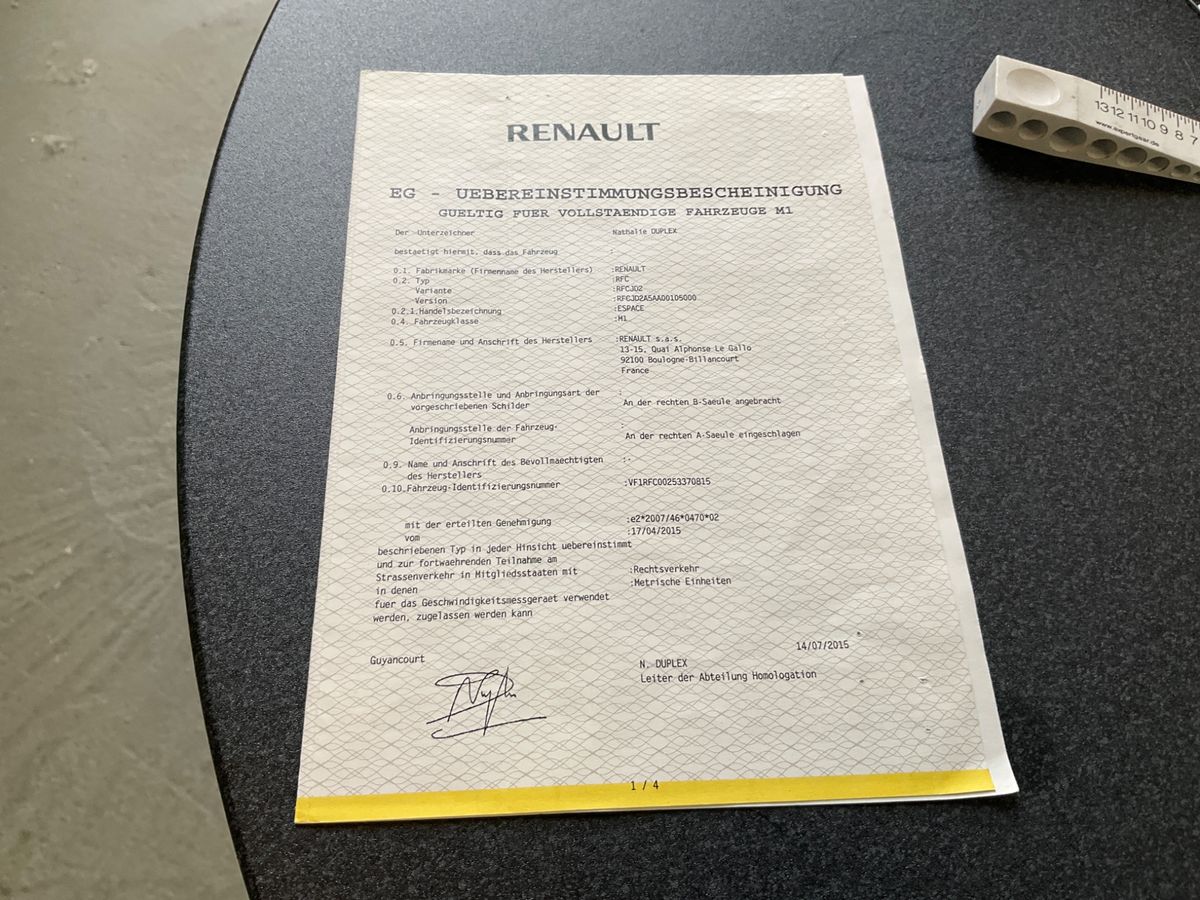 Renault Espace d'occasion