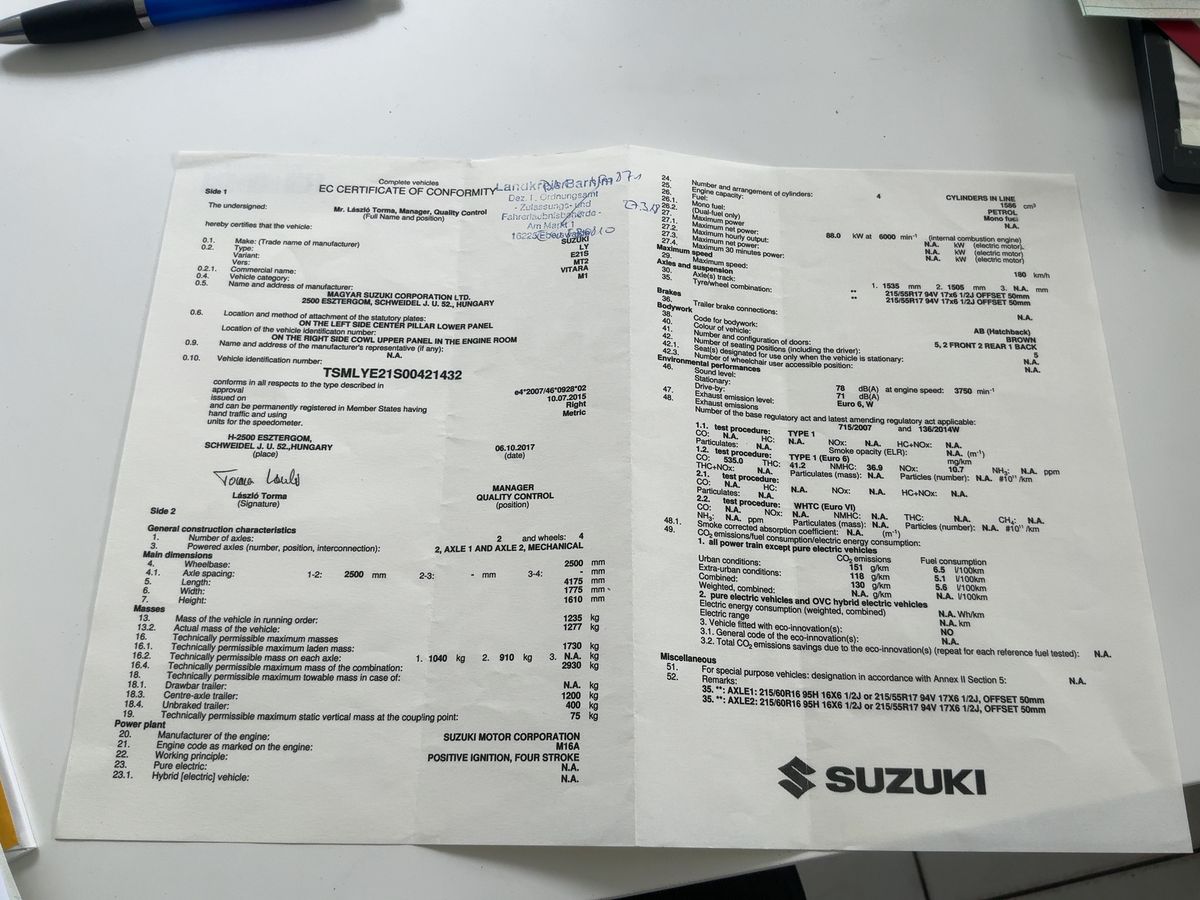 Suzuki Vitara d'occasion