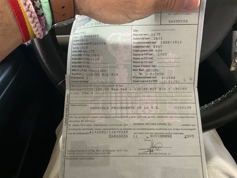 Opel Zafira 1.7 CDTI Enjoy — zdjęcie 6