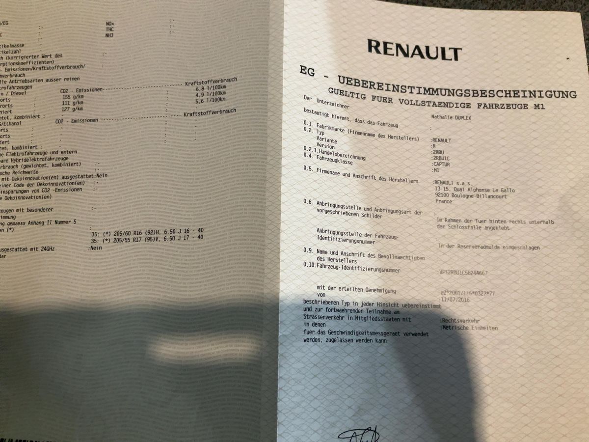 Renault Captur 1.2 TCe Energy Crossborder