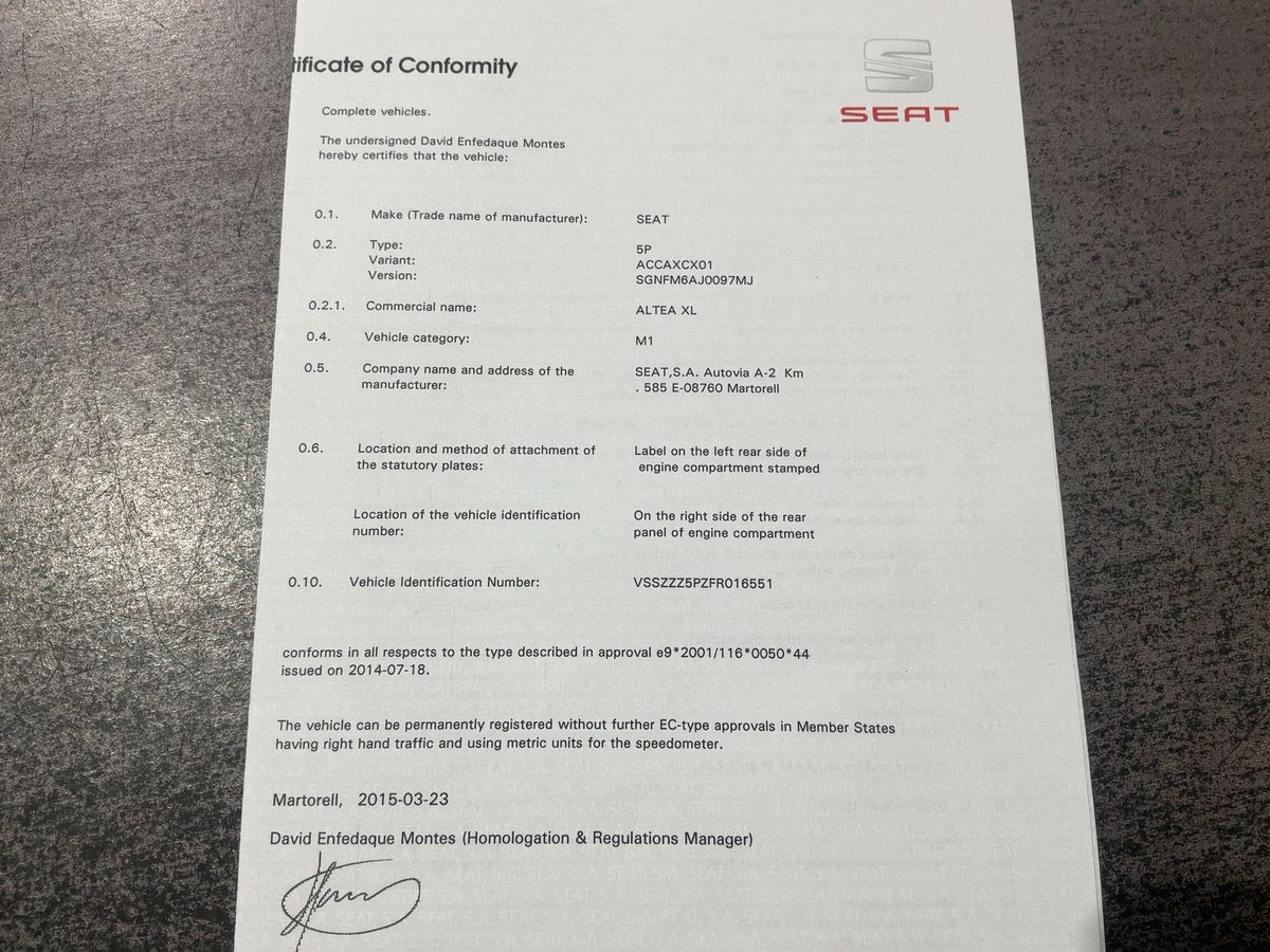 Seat Altea d'occasion