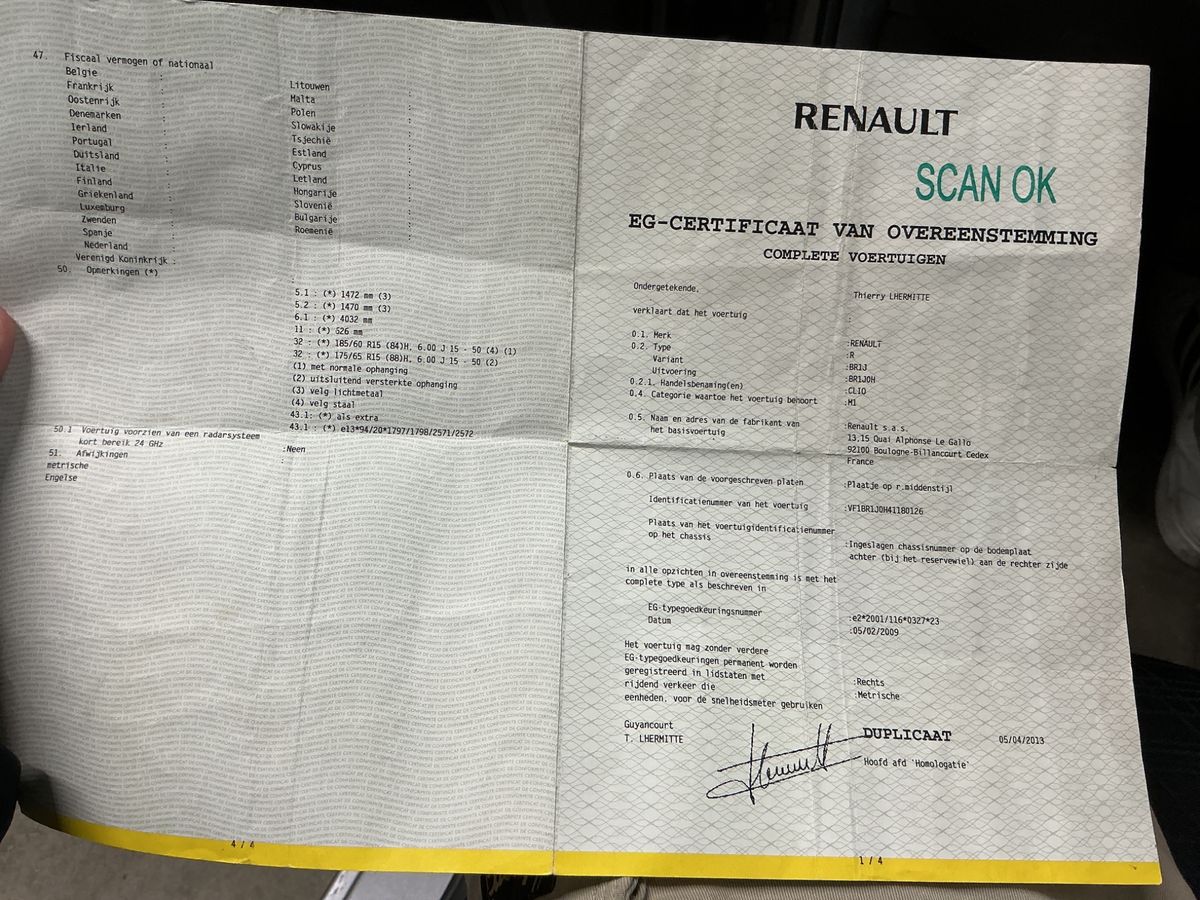 Renault Clio 1.2 Authentique