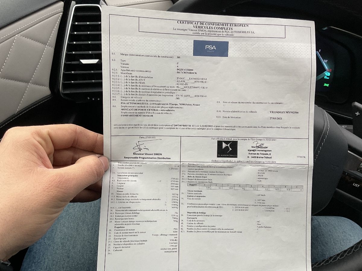 DS Automobiles d'occasion