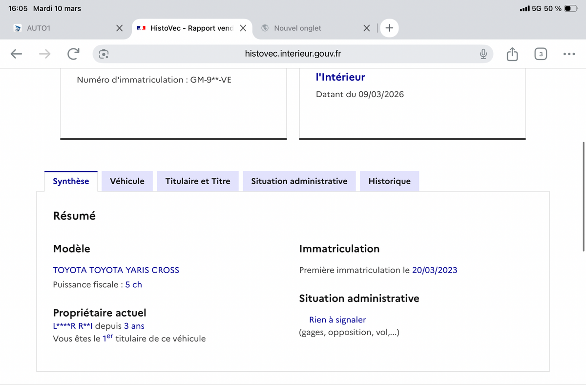 Toyota Yaris d'occasion