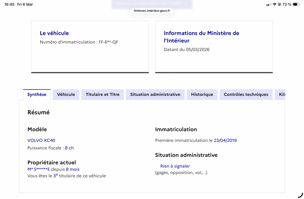 Volvo XC40 d'occasion