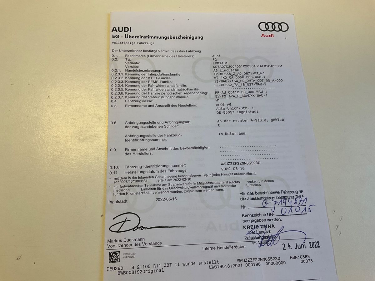 Audi A6 d'occasion