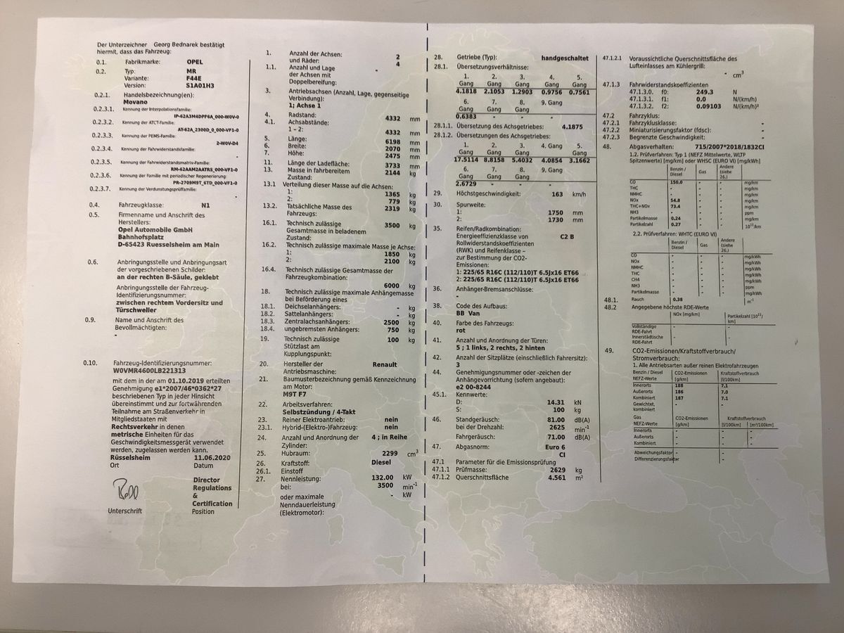 Opel Movano d'occasion