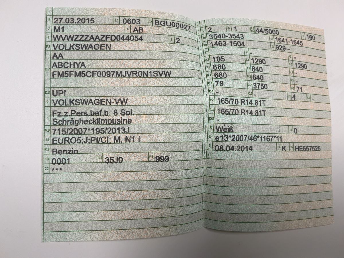Volkswagen up! d'occasion