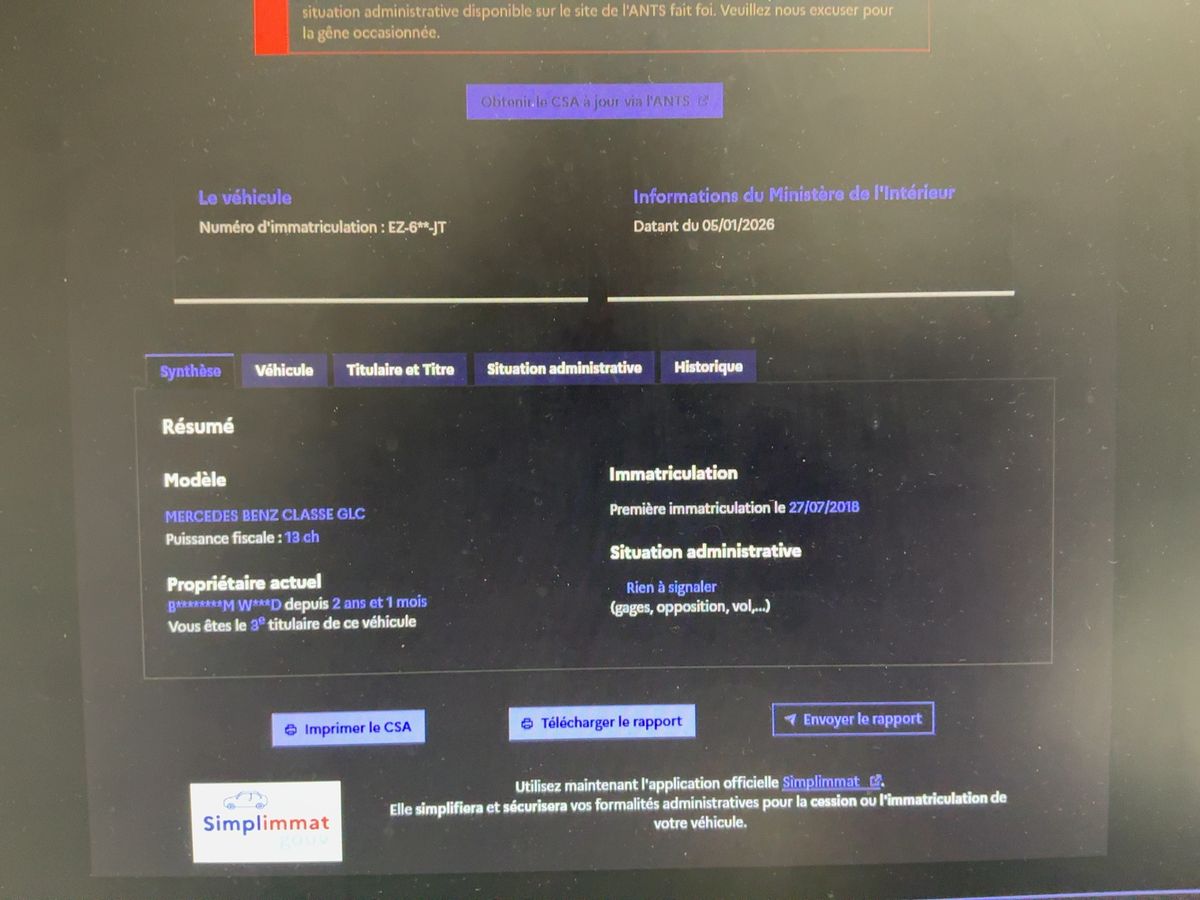 Mercedes-Benz GLC-Klasse d'occasion