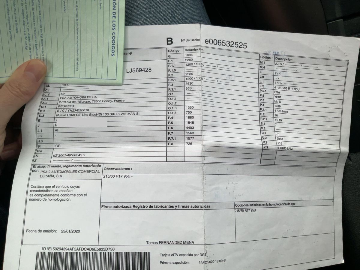 Peugeot Rifter d'occasion