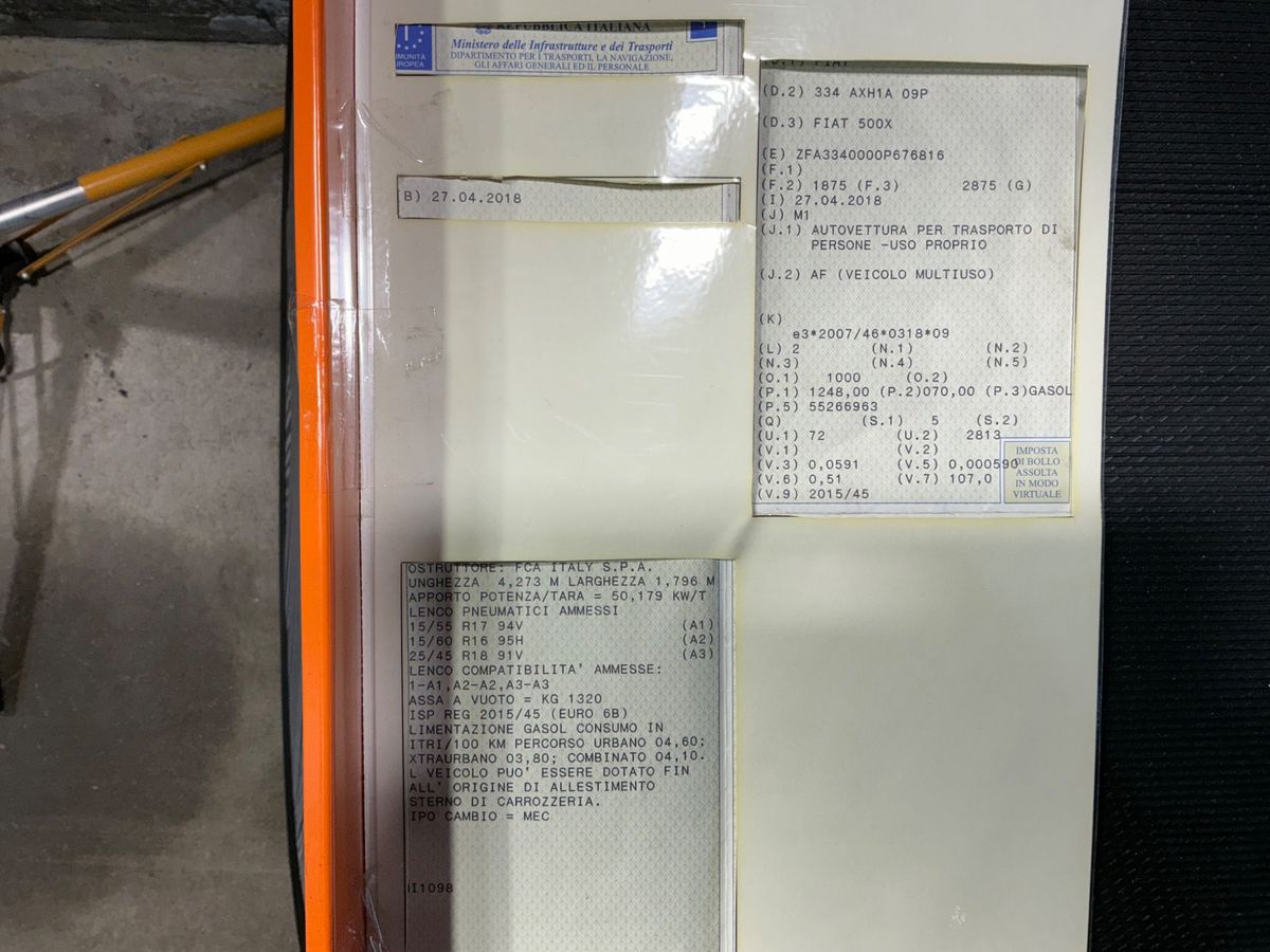 Fiat 500X d'occasion