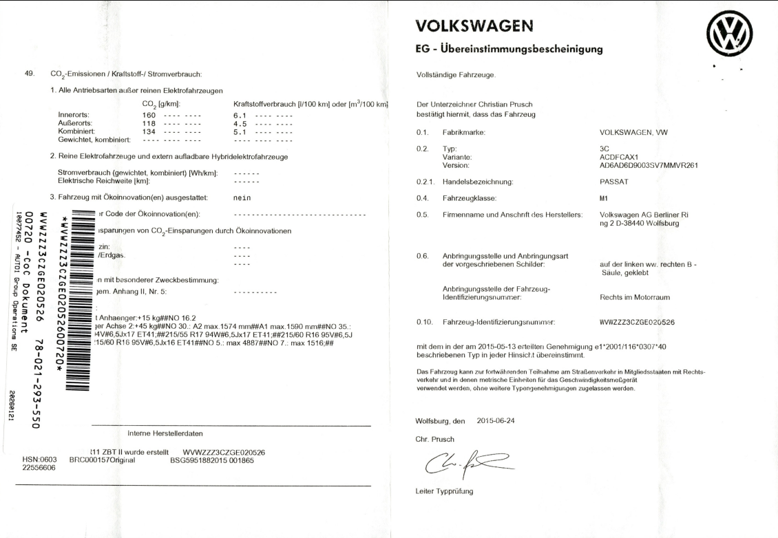 Volkswagen Passat d'occasion