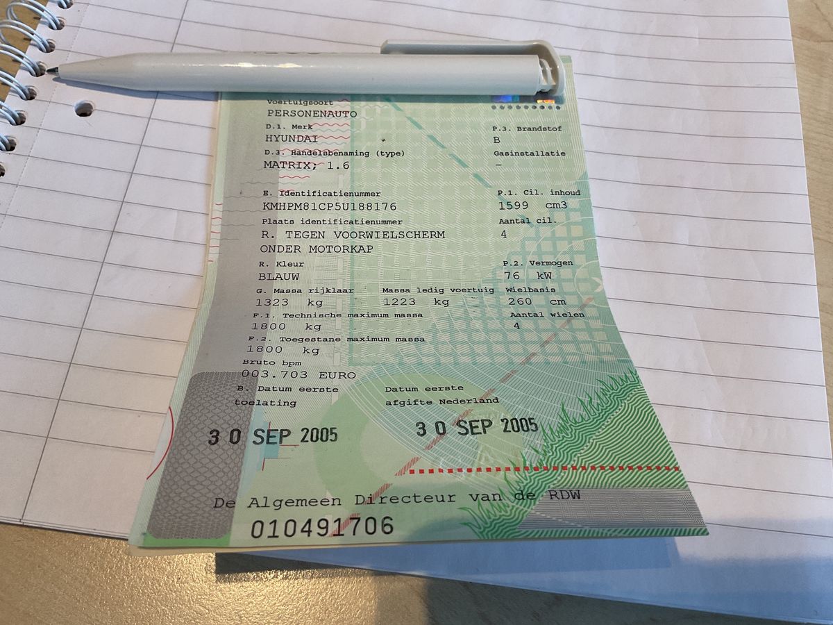 Hyundai Matrix d'occasion