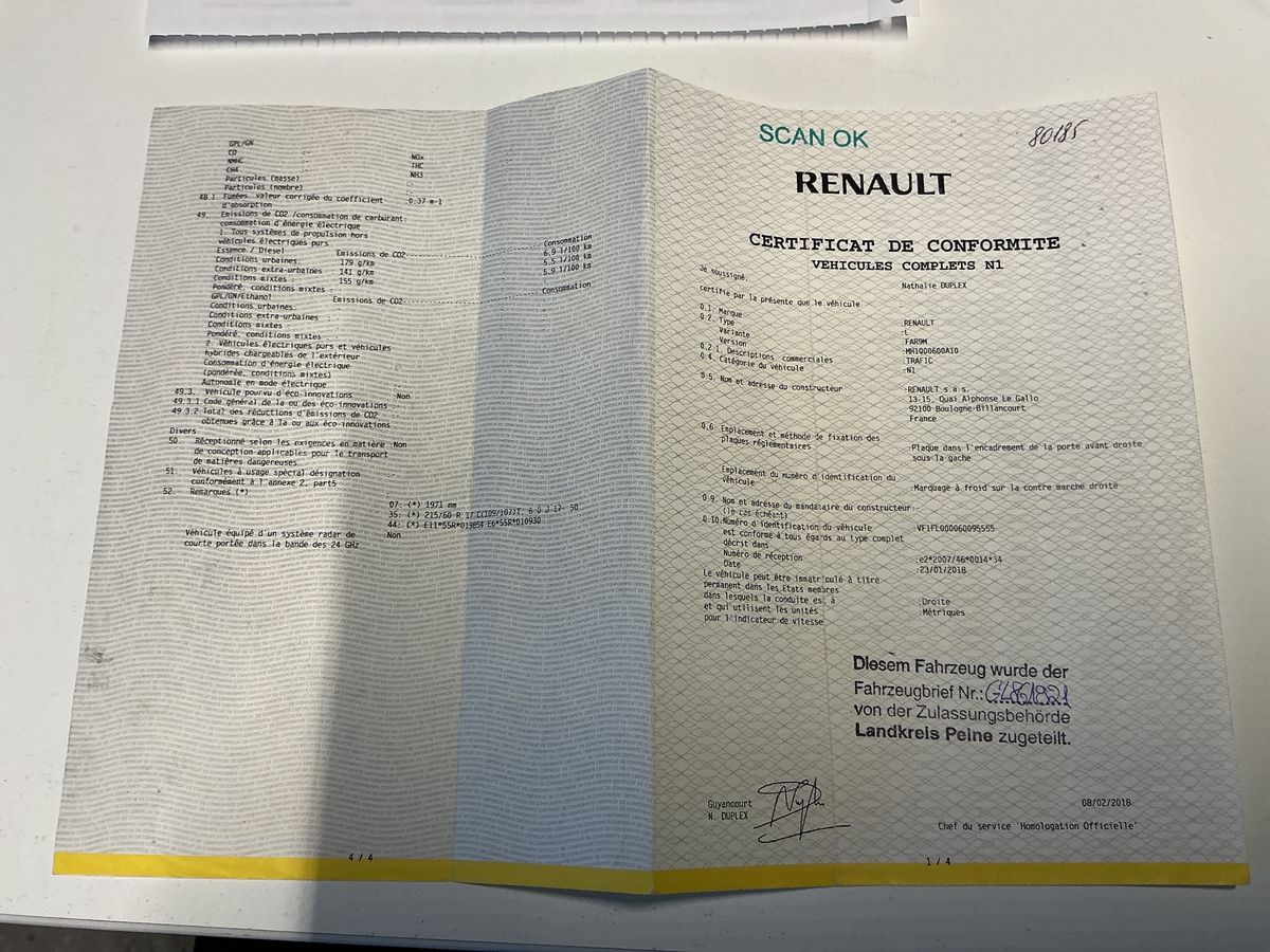 Renault Trafic d'occasion