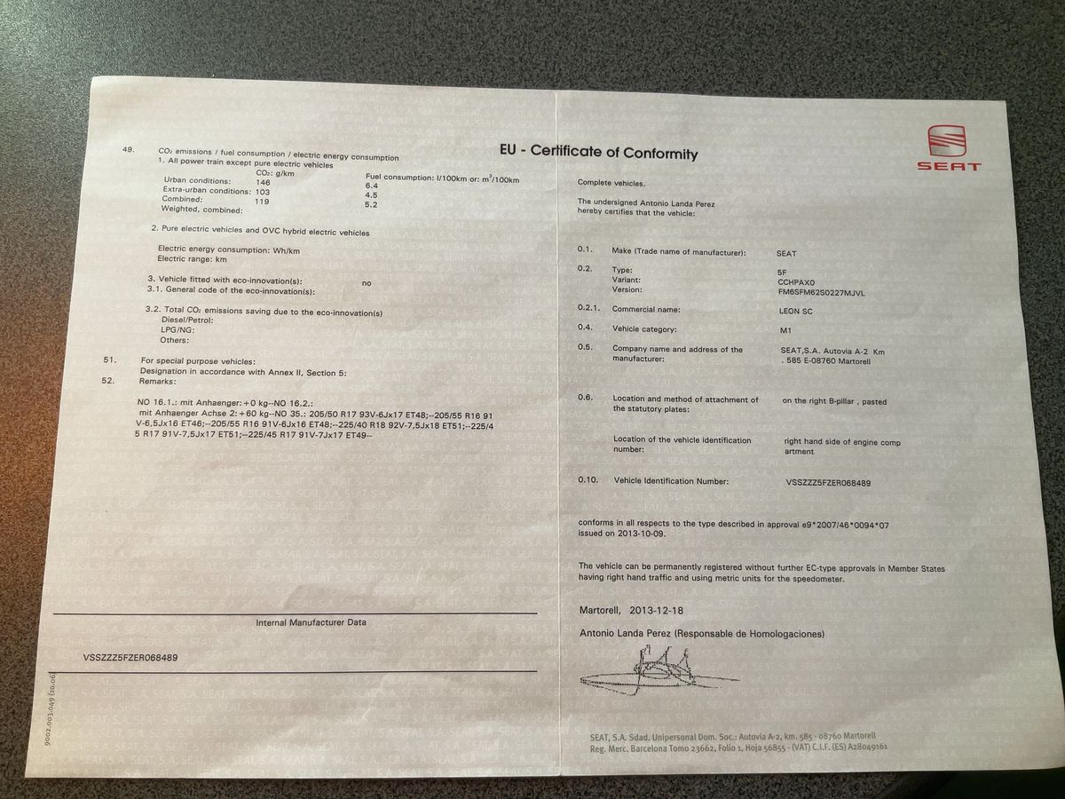 Seat Leon 1.4 TSI FR